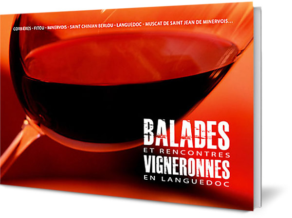 édition : couverture du livre balades vigneronnes